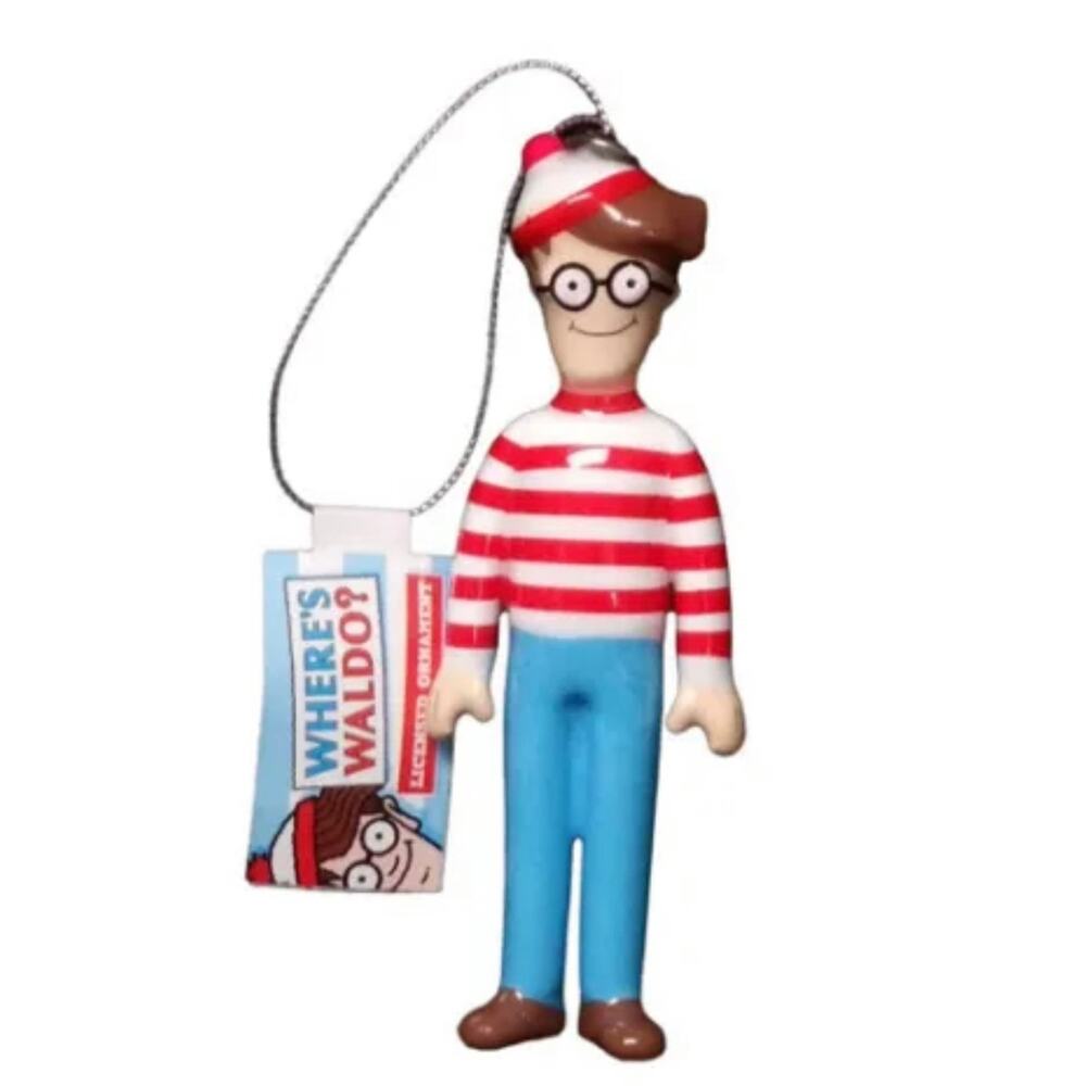 Where's Waldo Ornament - Retro‎ Vintage Kids Book Toy